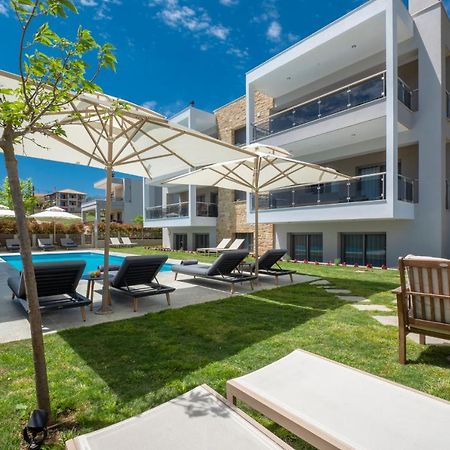Sea Wind Luxury Apartments With Pool Kassandra Halkidikι Néa Fókaia Esterno foto