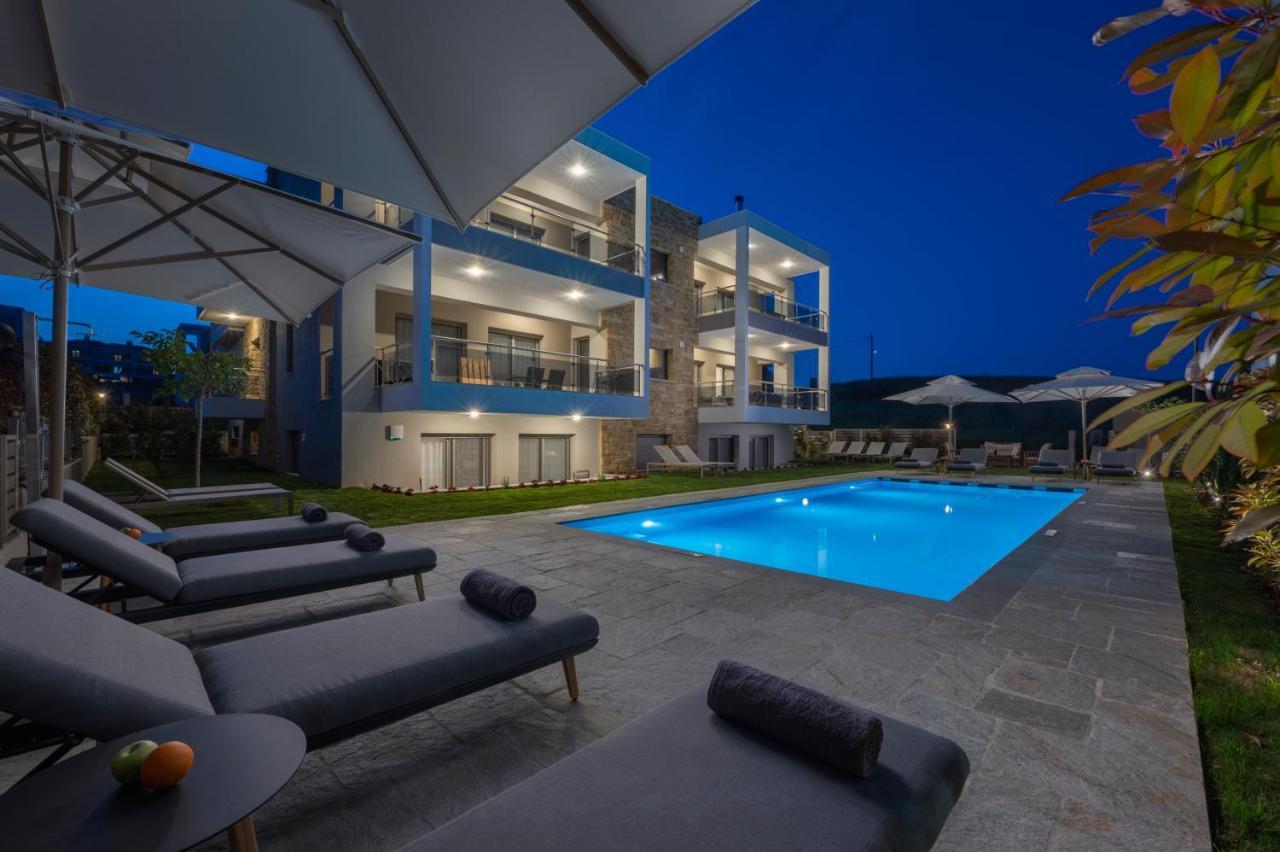 Sea Wind Luxury Apartments With Pool Kassandra Halkidikι Néa Fókaia Esterno foto
