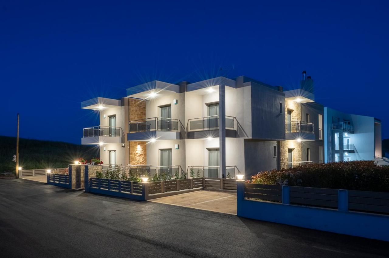 Sea Wind Luxury Apartments With Pool Kassandra Halkidikι Néa Fókaia Esterno foto